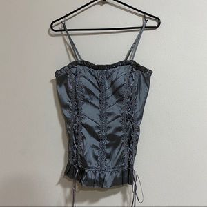 Corset style top